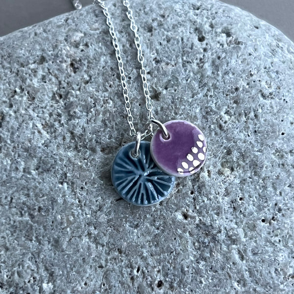 Mix & Match Mini Pendant Set - Purples
