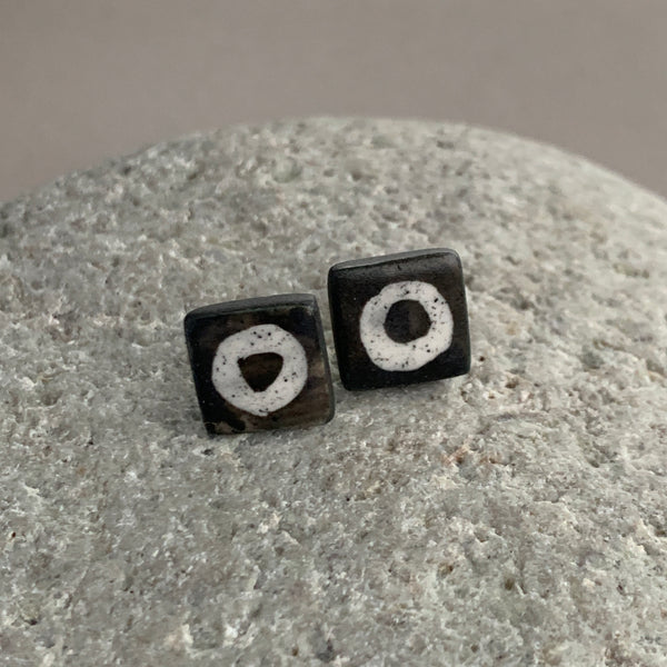 Small Monochrome Studs