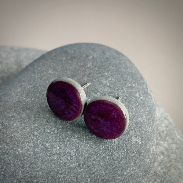 Deep Berry Studs