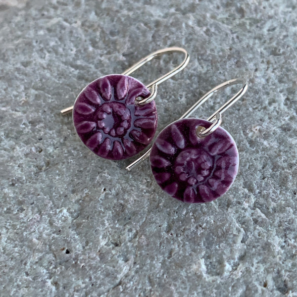 Berry Flower Earrings