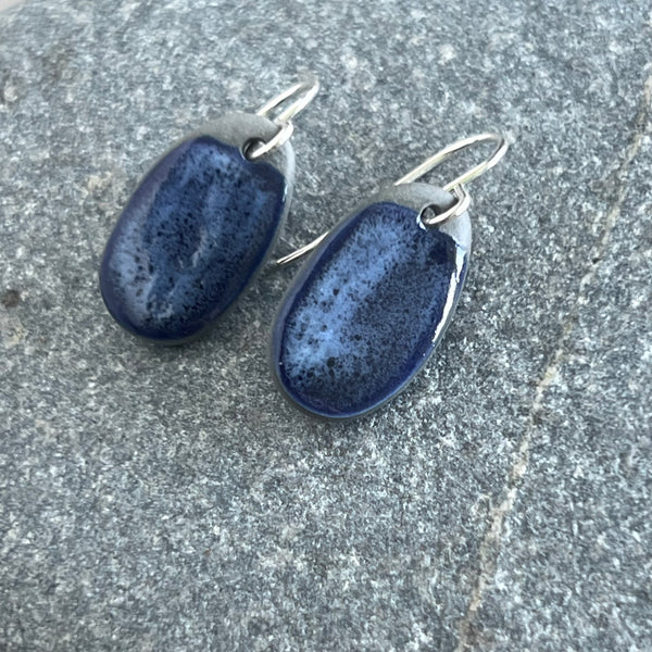 Bilberry Pebble Earrings