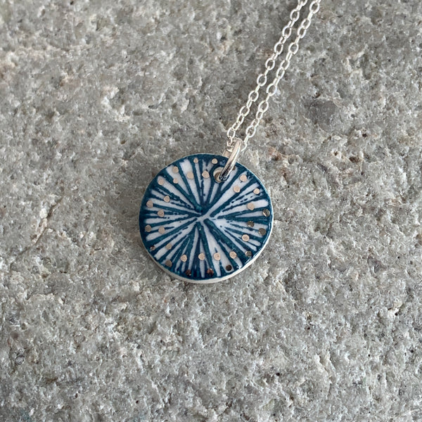 Indigo Star Lustre Necklace - Seconds Sale