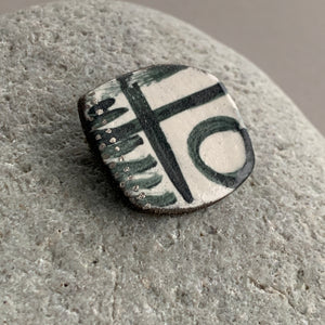 Mark Making Brooch #3