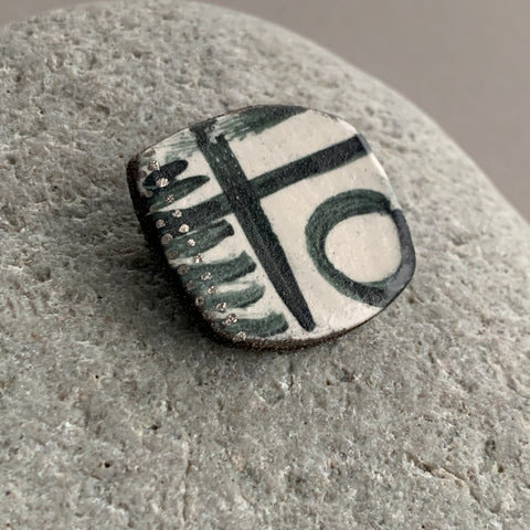 Mark Making Brooch #3