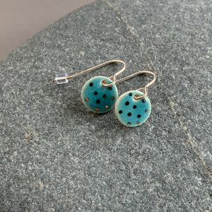 Aqua Dots Earrings