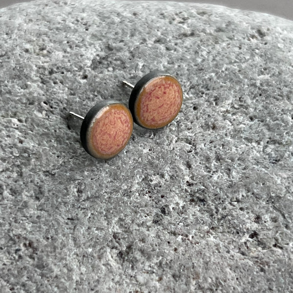 Pink & Orange Studs