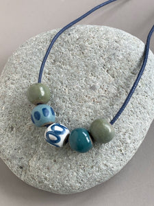 Small Pebble Beads Necklace #1