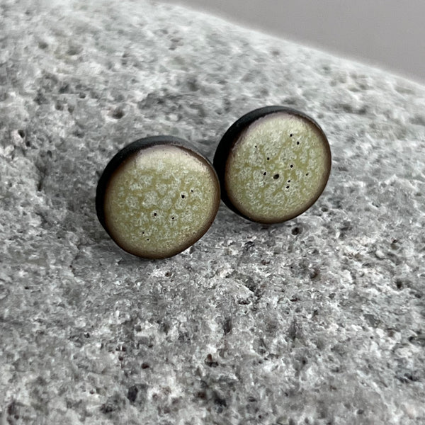 Lichen Green Studs - Seconds Sale