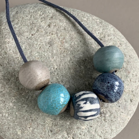 Pebble Beads Necklace #4