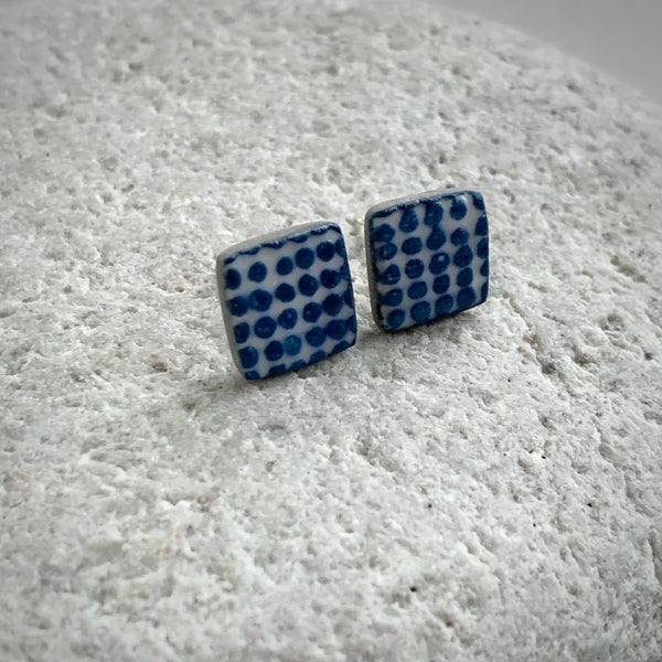 Square Dots Studs