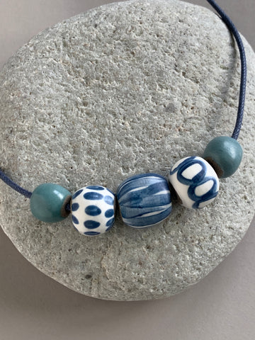 Pebble Beads Necklace #1