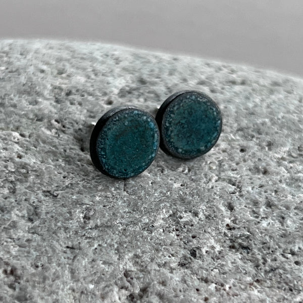Matte Forest Green Studs