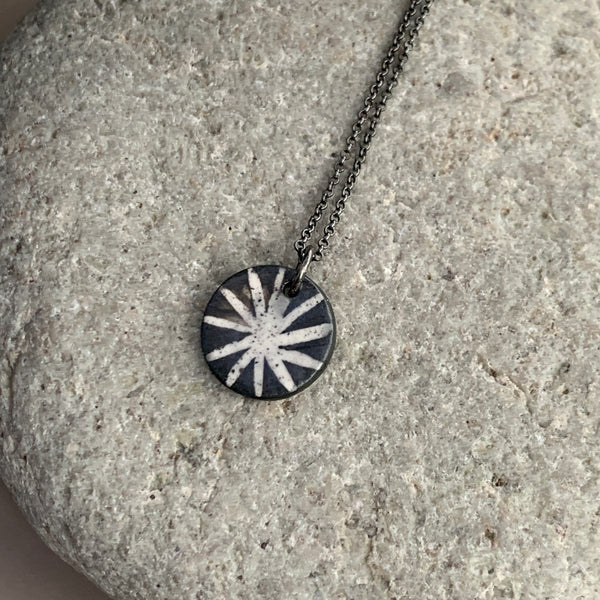 Small Monochrome Star Necklace