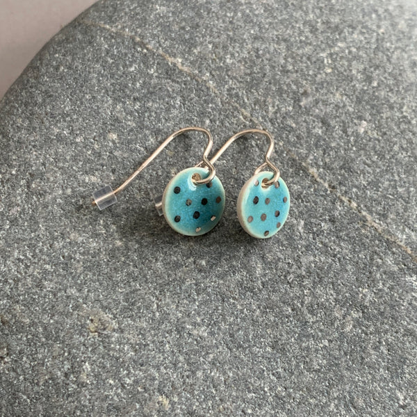 Aqua Dots Earrings