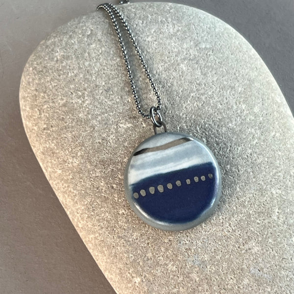 Large Landscape Charm Necklace