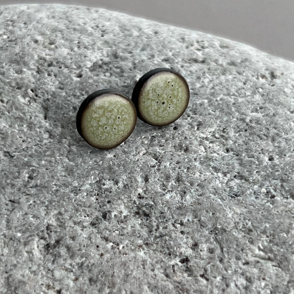 Lichen Green Studs - Seconds Sale