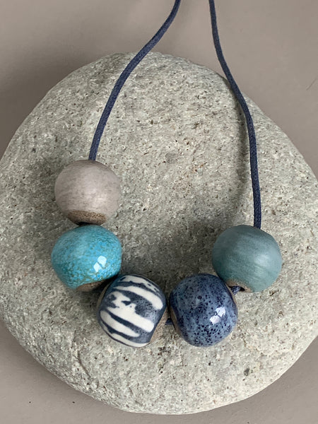 Pebble Beads Necklace #4