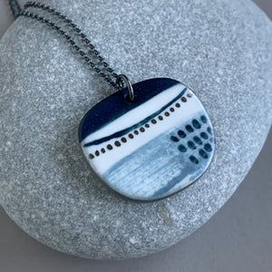 Snow Fields Pendant #7