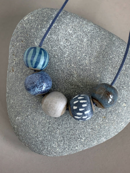 Pebble Beads Necklace #6