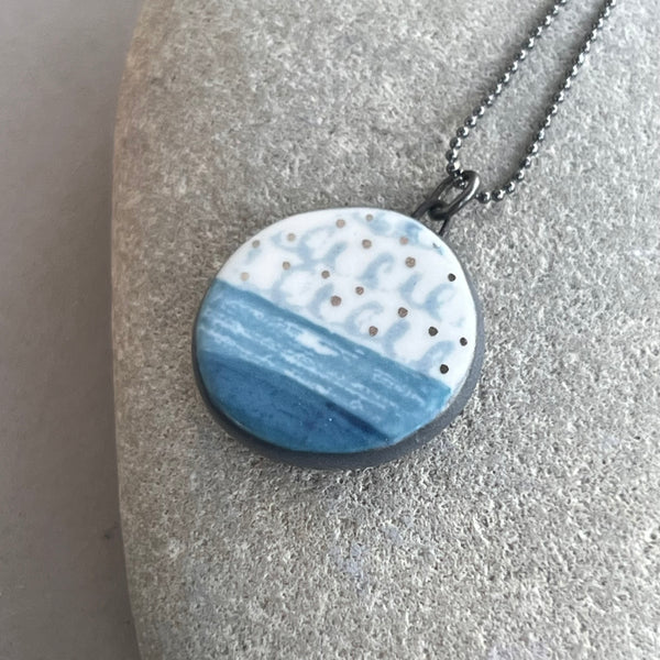 Large Landscape Charm Necklace