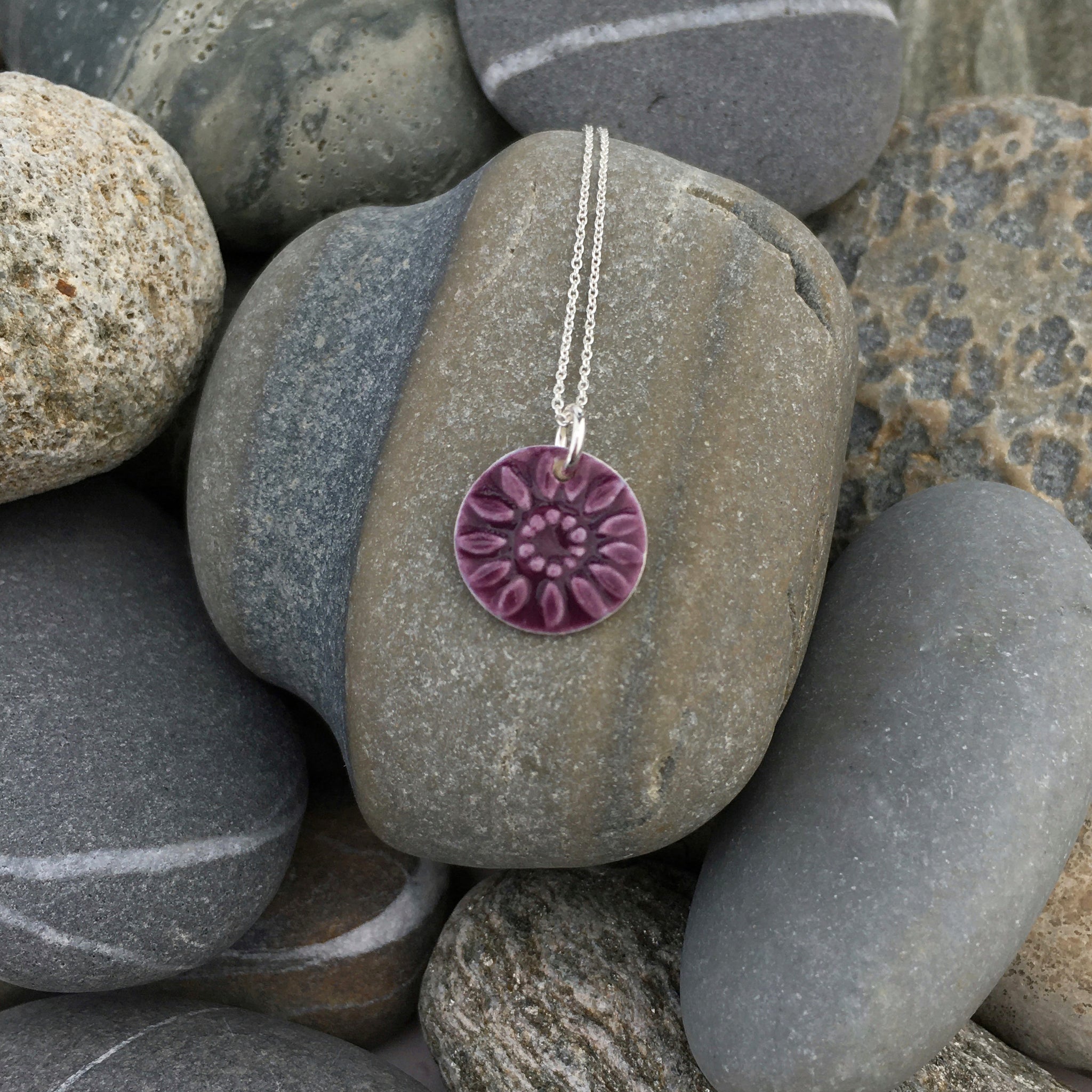 Berry Flower Mini Pendant