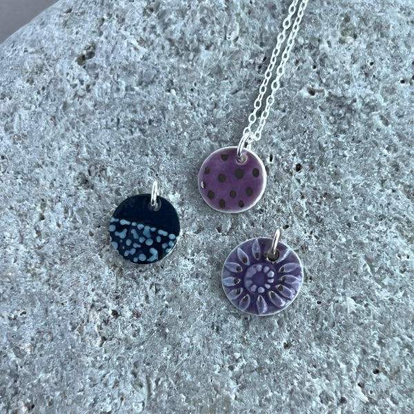 Mix & Match Mini Pendant Set - Lilac and Indigo