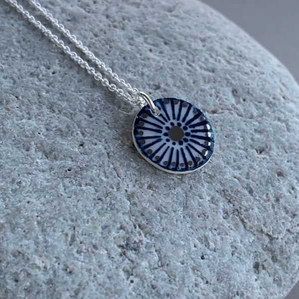 Indigo Urchin Lustre Necklace