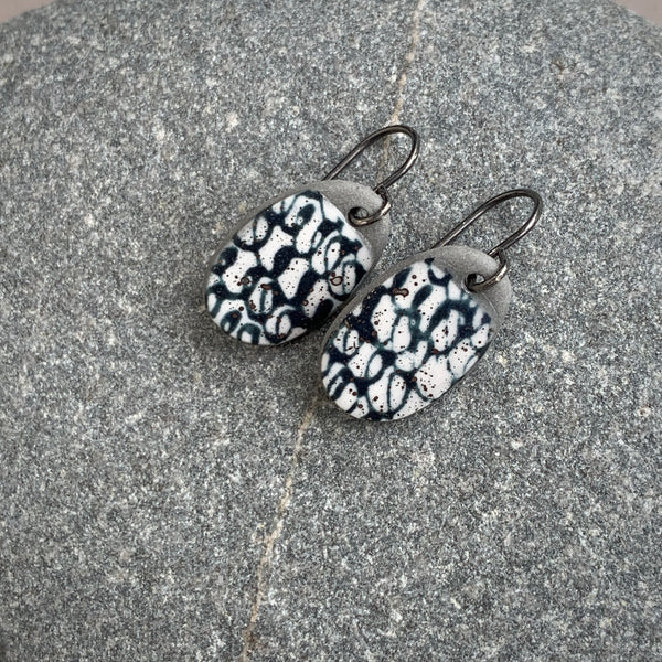 Scribble Print Earrings