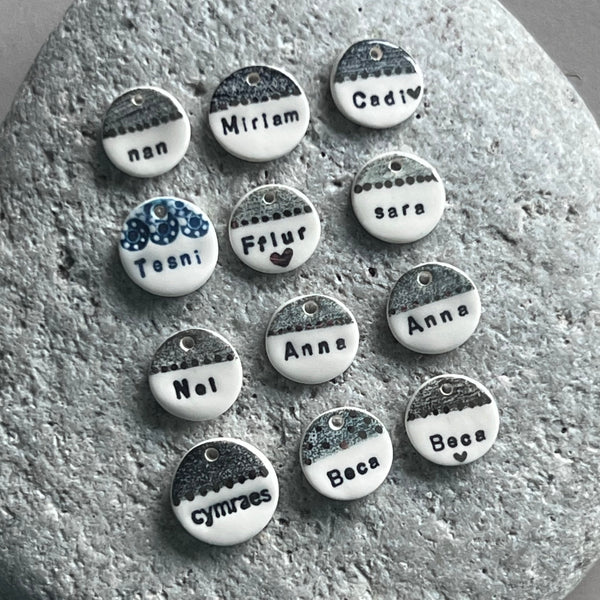 Name Pendants - Pendants hefo Enwau