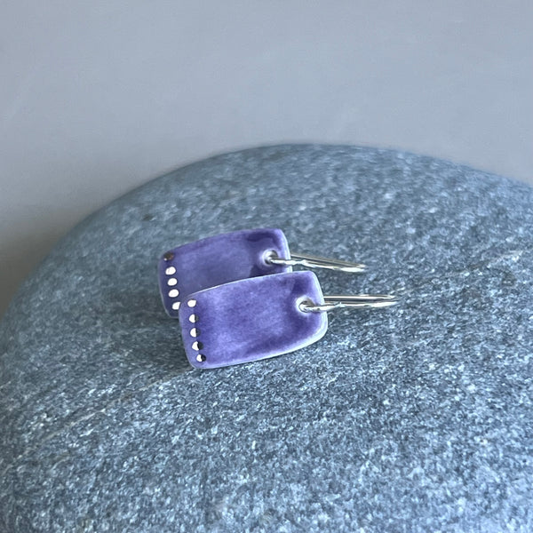 Bramble Platinum Earrings