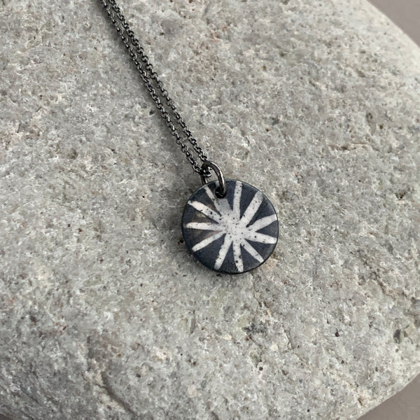 Small Monochrome Star Necklace