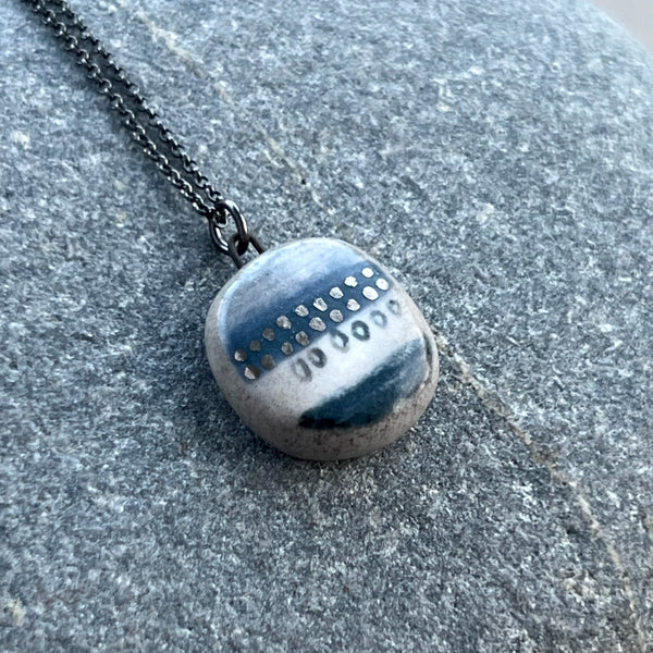 Landscape Pebble Necklace