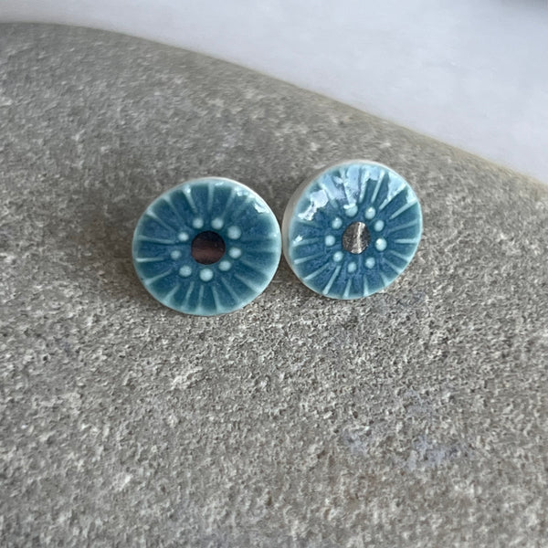 Sea Urchin Lustre Studs - Seconds Sale