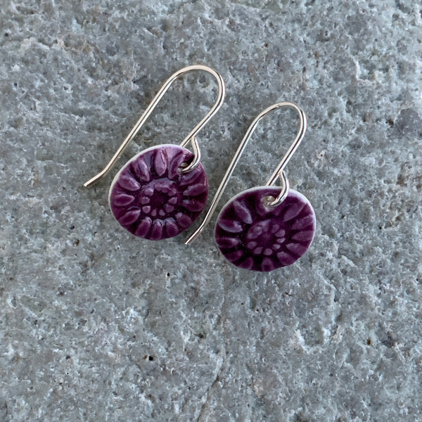Berry Flower Earrings