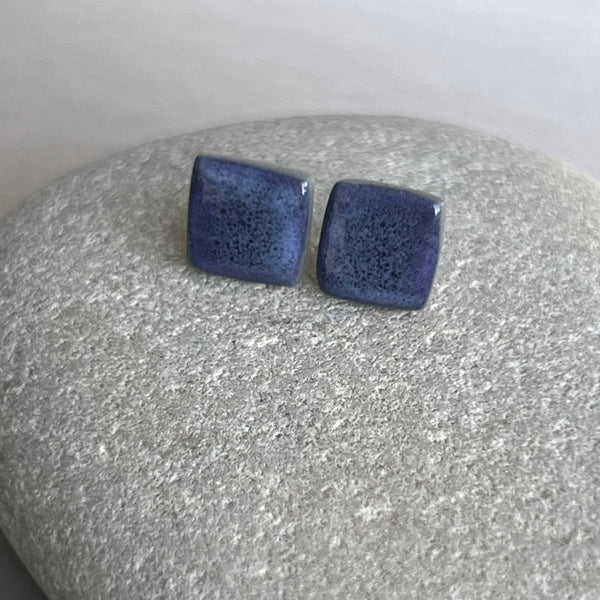 Bilberry Square Studs - Seconds Sale