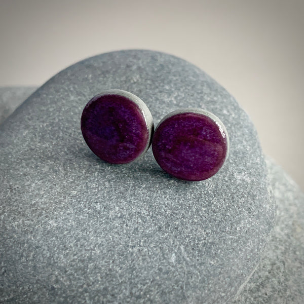 Deep Berry Studs