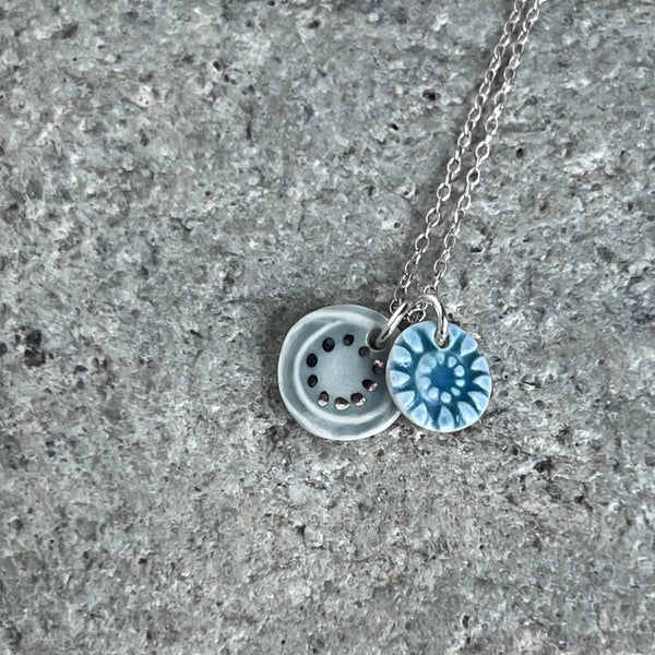 Cloud & Coast Mini Double Necklace