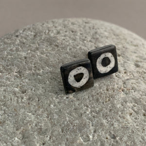 Small Monochrome Studs