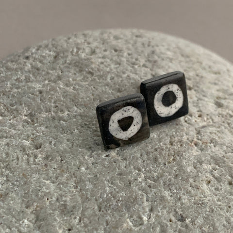 Small Monochrome Studs