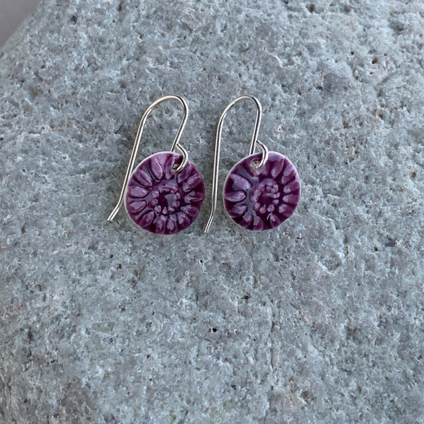 Berry Flower Earrings