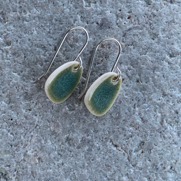 Moss Pebble Earrings