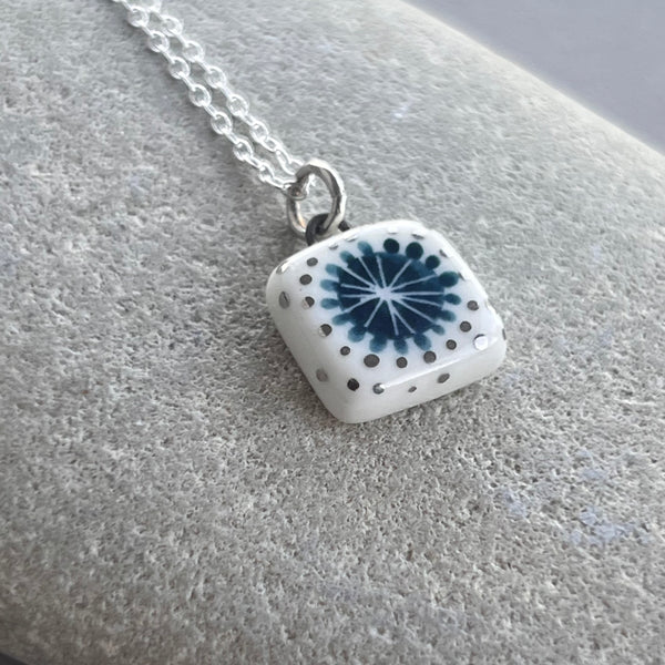 Square Abstract Necklace
