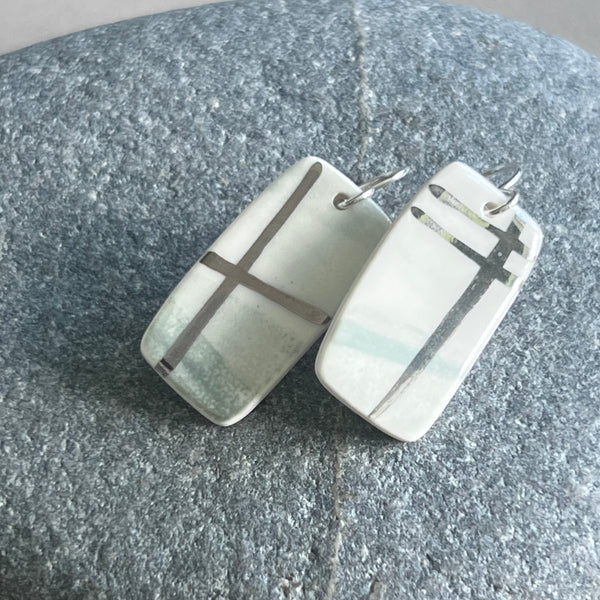 Platinum Markmaking Earrings