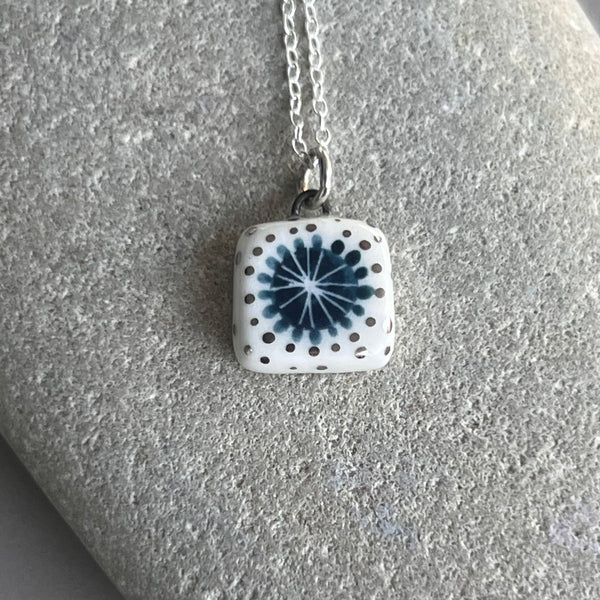 Square Abstract Necklace