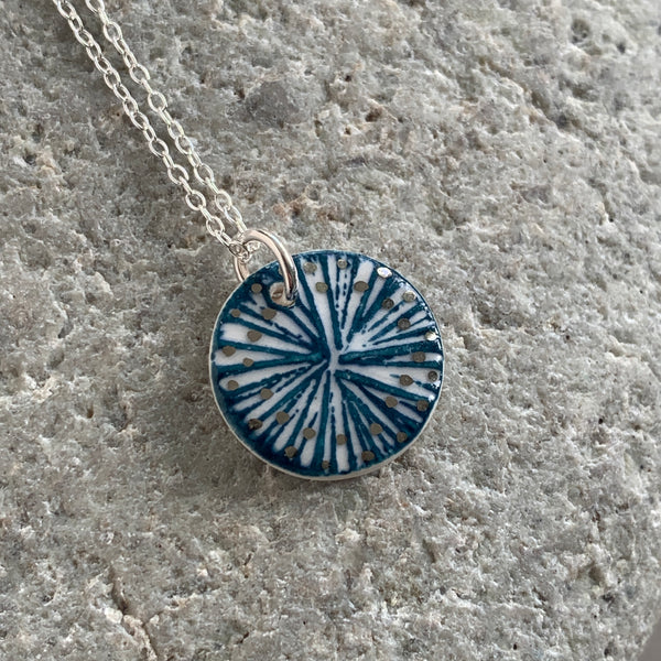 Indigo Star Lustre Necklace - Seconds Sale