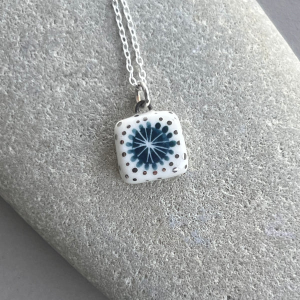 Square Abstract Necklace