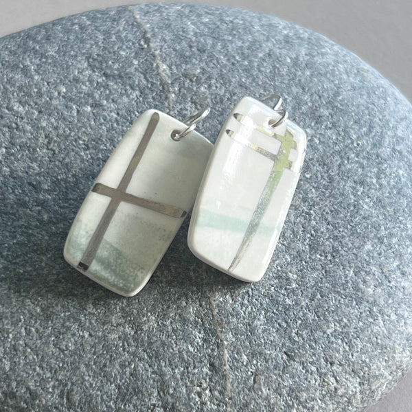 Platinum Markmaking Earrings
