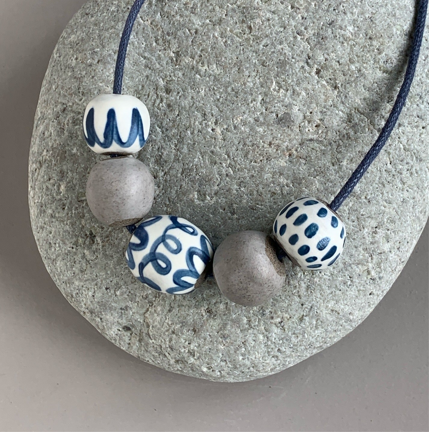 Pebble Beads Necklace #2