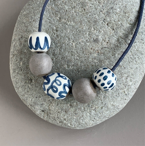 Pebble Beads Necklace #2