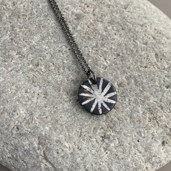 Small Monochrome Star Necklace